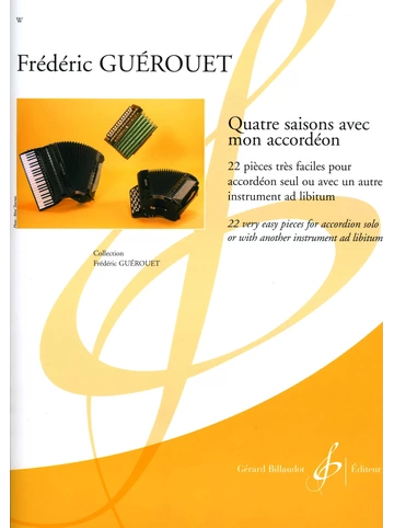 Quatre Saisons avec mon accordéon. 22 pièces très faciles Visuel